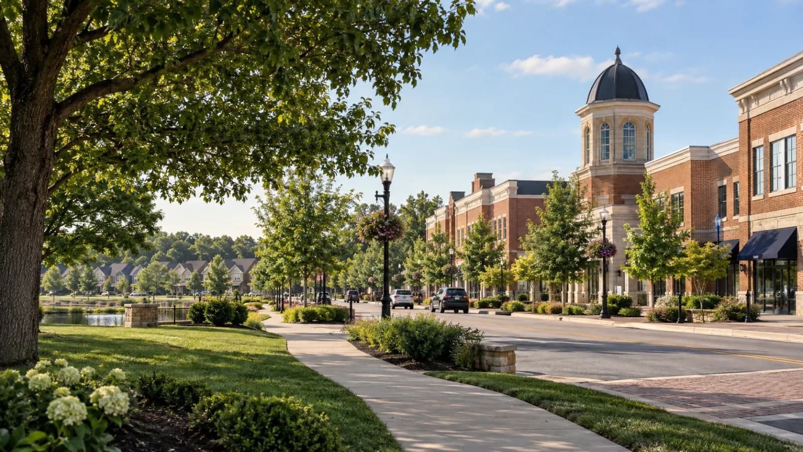 Representative view of Brownsburg, Indiana
