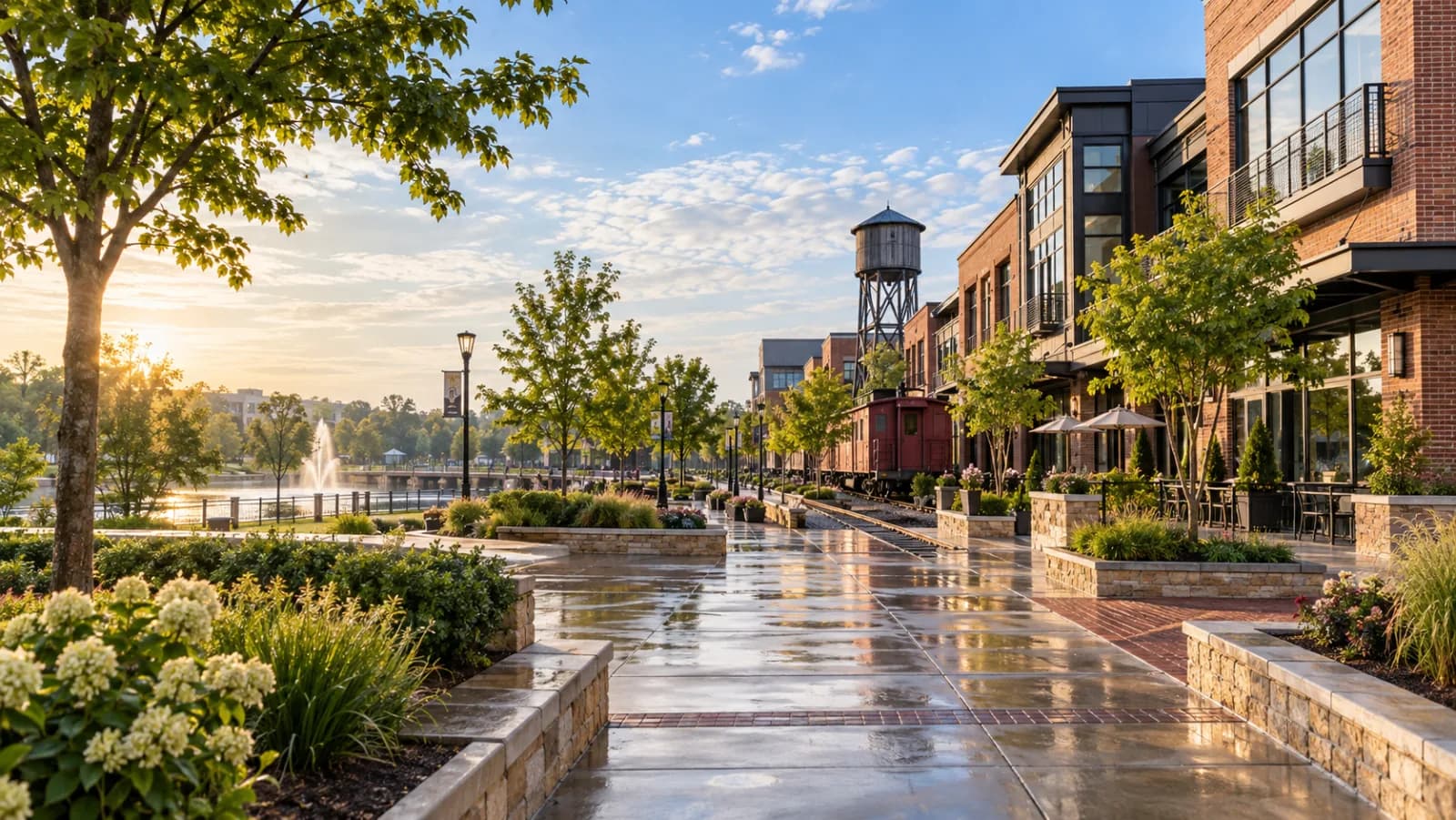 Representative view of Fishers, Indiana