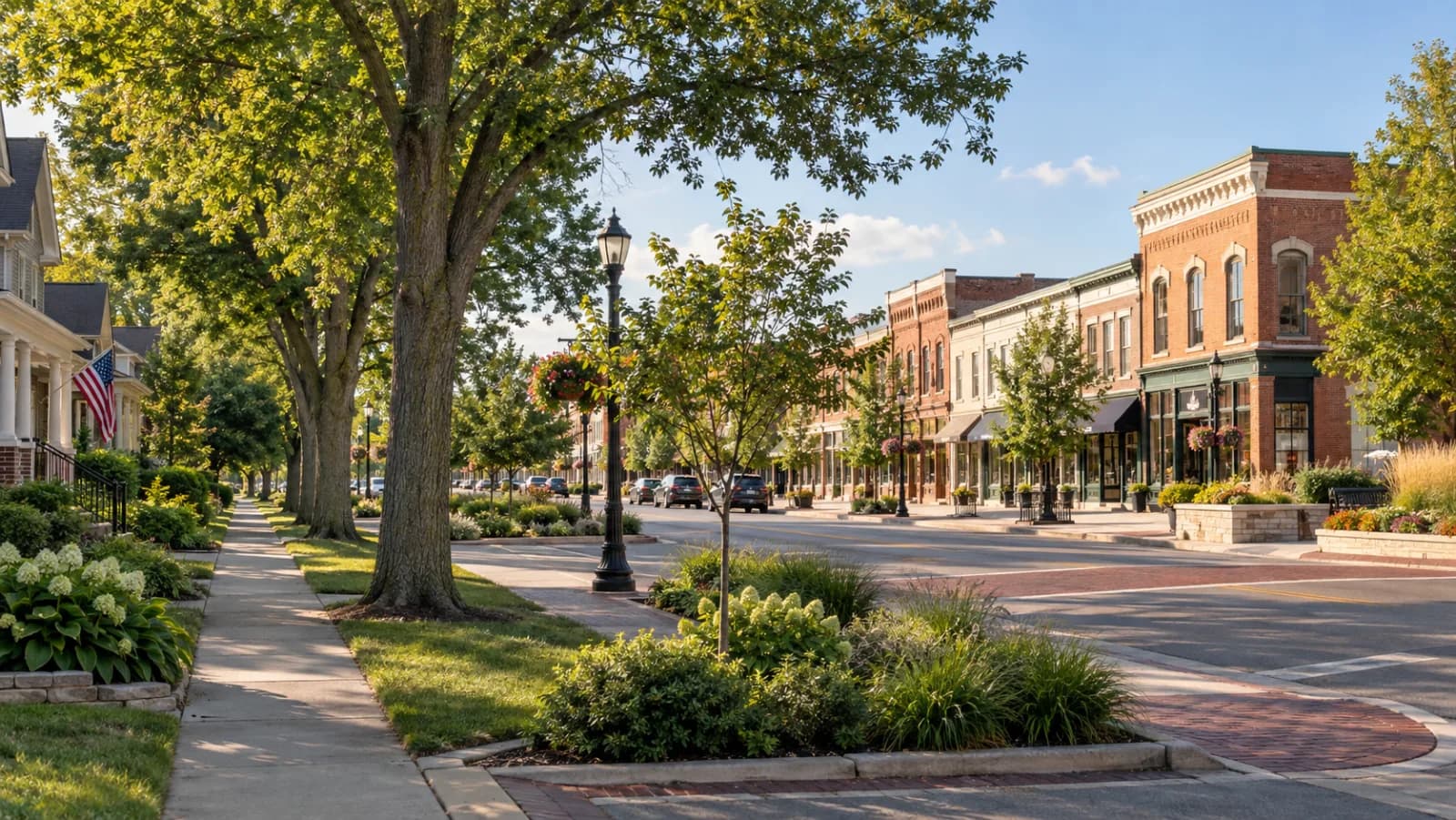 Representative view of Greenwood, Indiana
